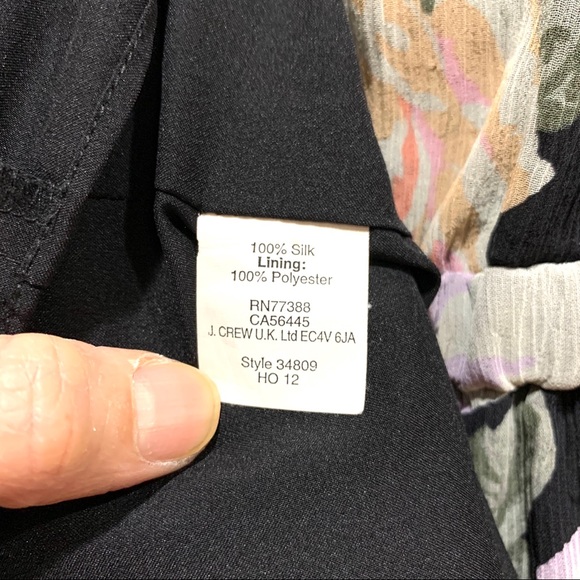 Broadway & Broome Multi Big Floral Silk Midi Dress - Picture 8 of 8